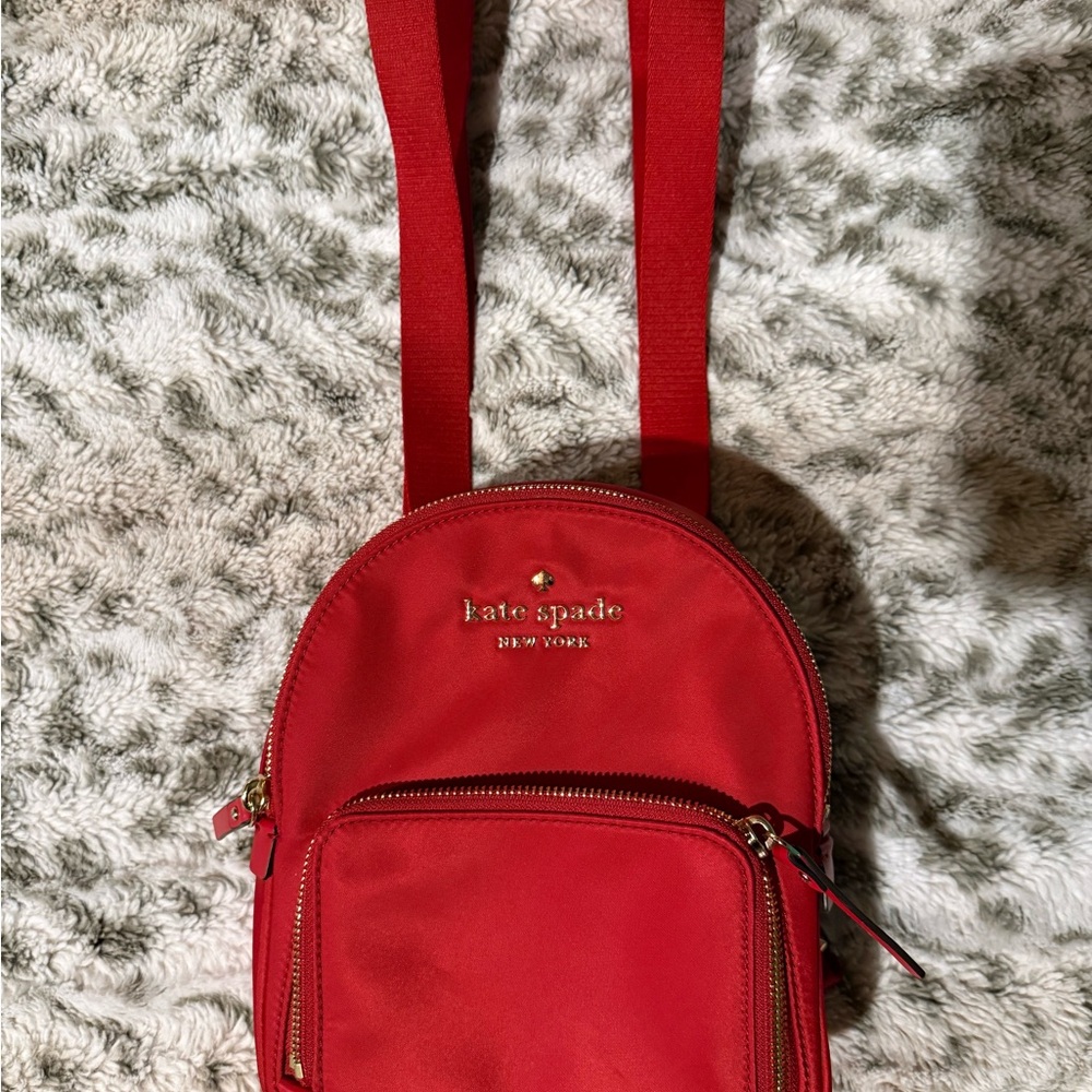 Kate Spade Cherry Red Backpack